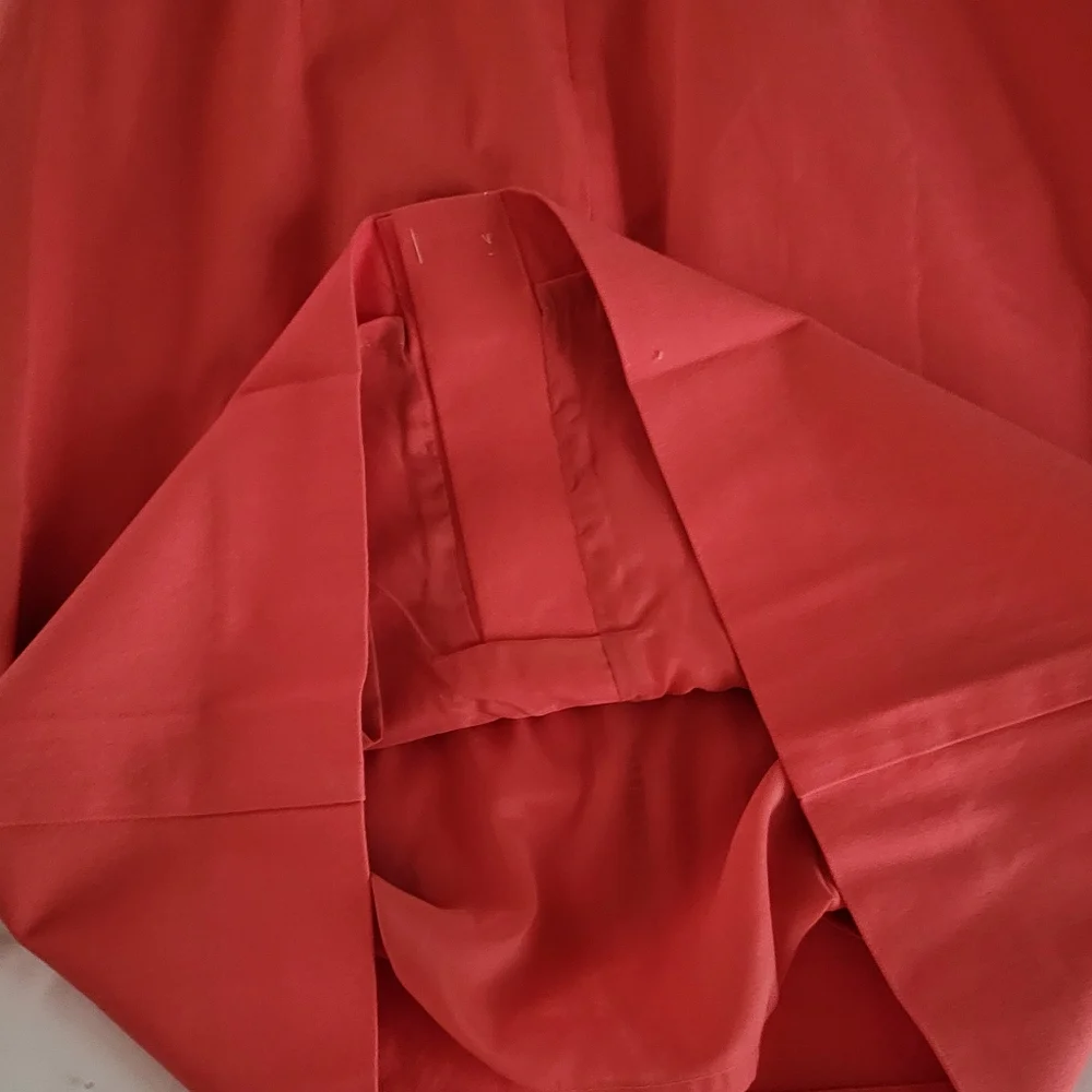 J.Crew dress linen orange size 4nwt - Picture 10 of 16